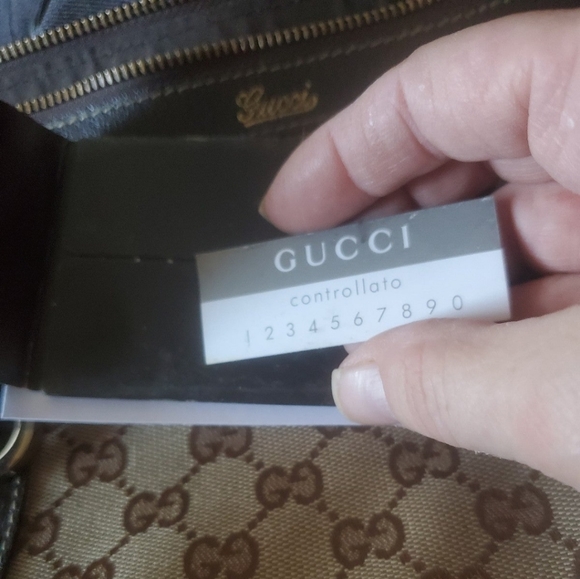 Gucci Medium GG Monogram Canvas Abbey Tote Bag. - Picture 12 of 12